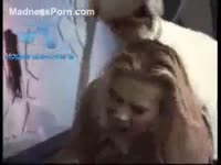 Fuck-hungry slut forces the pet to fuck her